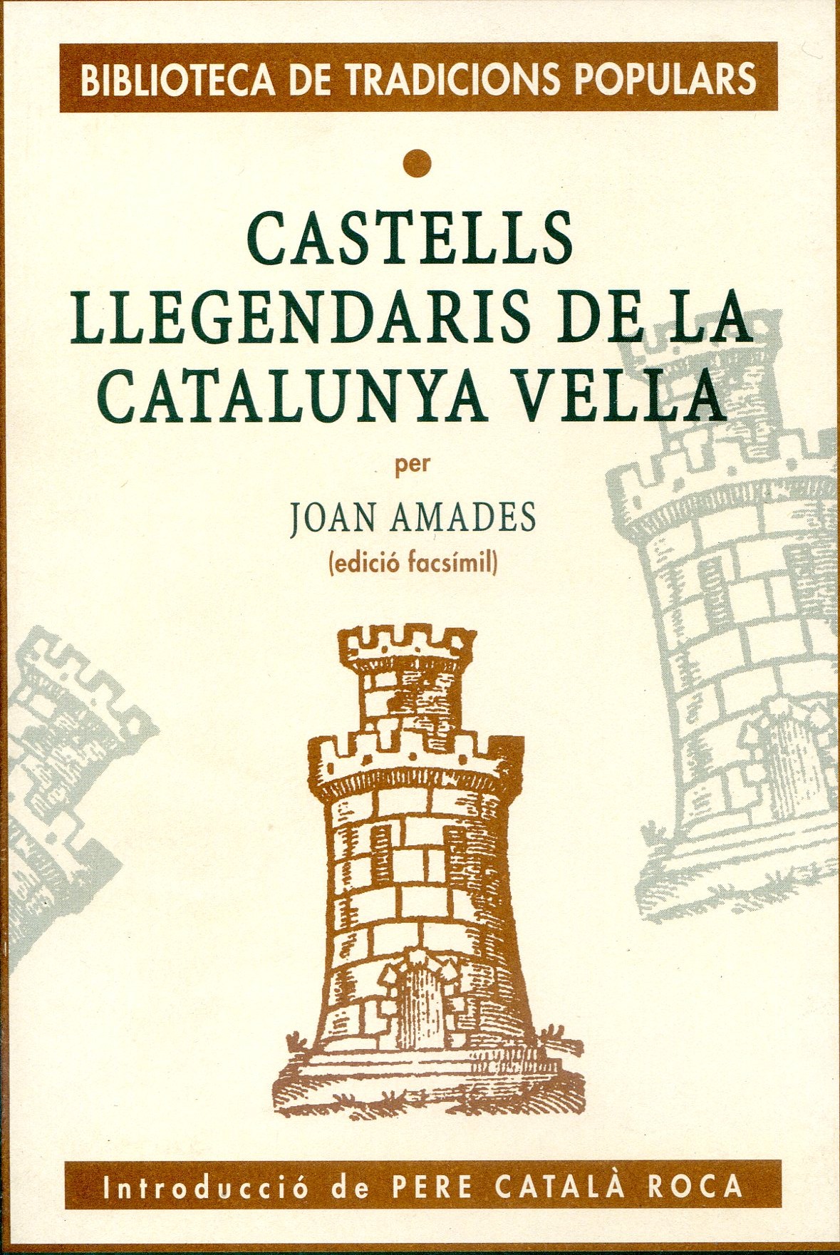 Castells llegendaris de la Catalunya Vella - Portada